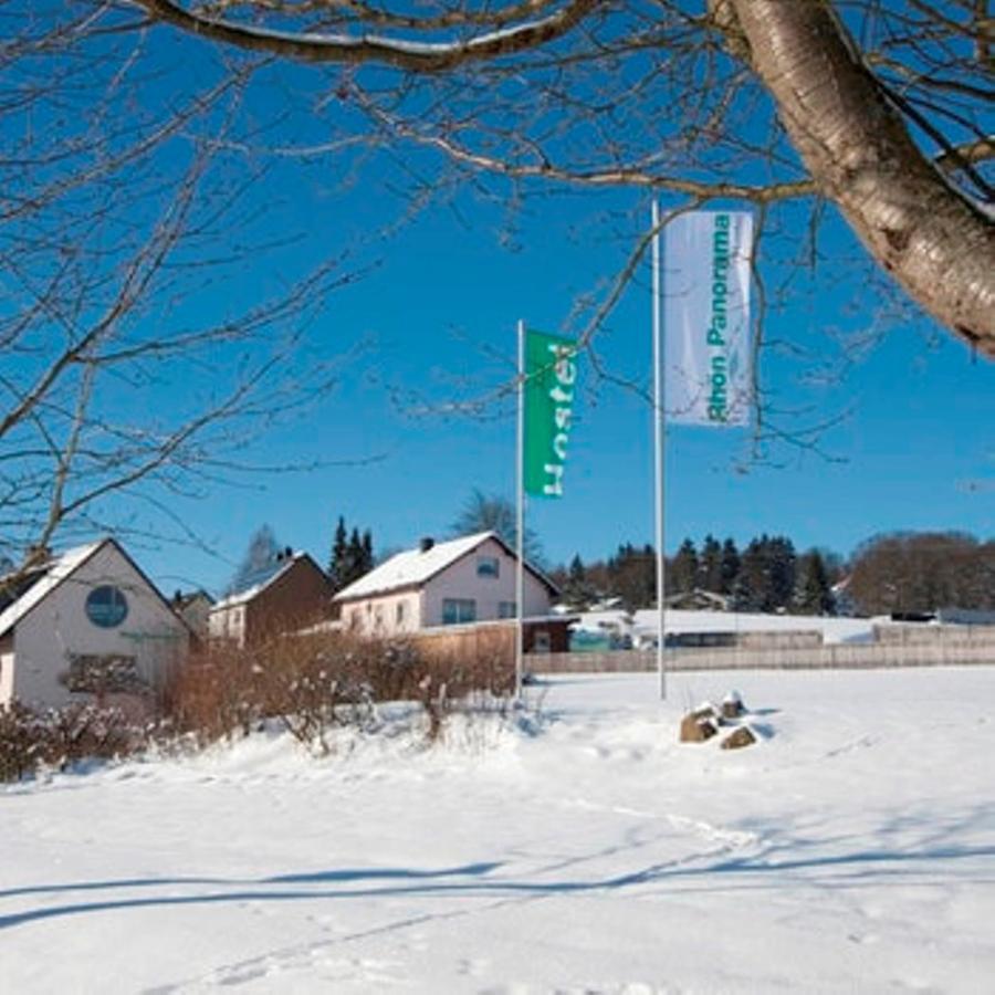 Rhoen Panorama Hostel Poppenhausen Zewnętrze zdjęcie